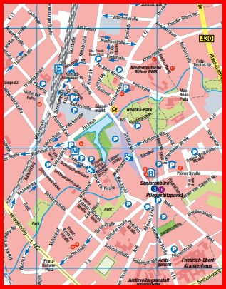 Stadtplan für Neumünster